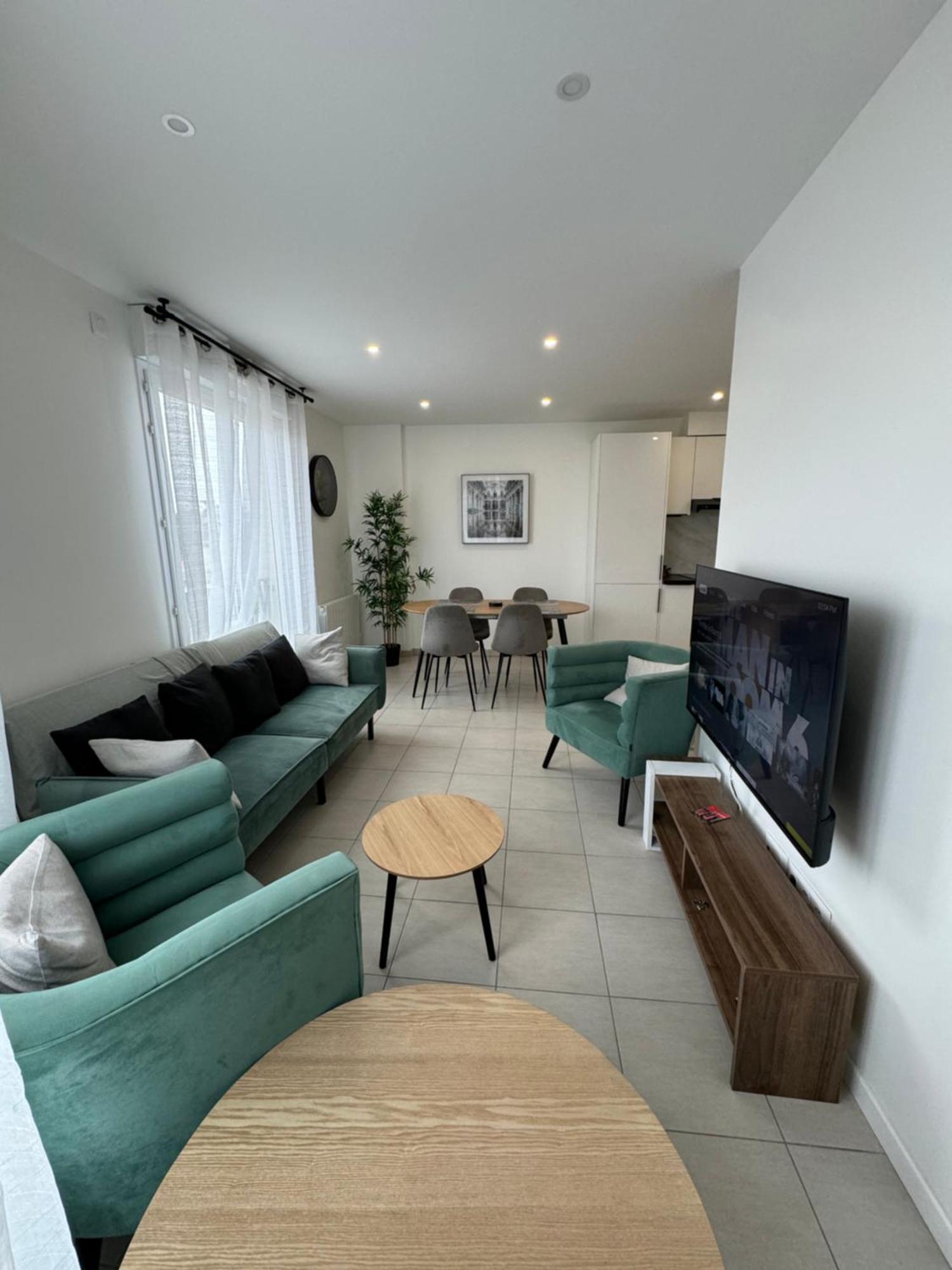 Appartement 2 Chambre Drancy Exteriör bild